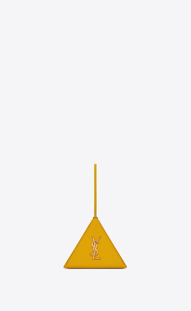 PYRAMID box in smooth leather